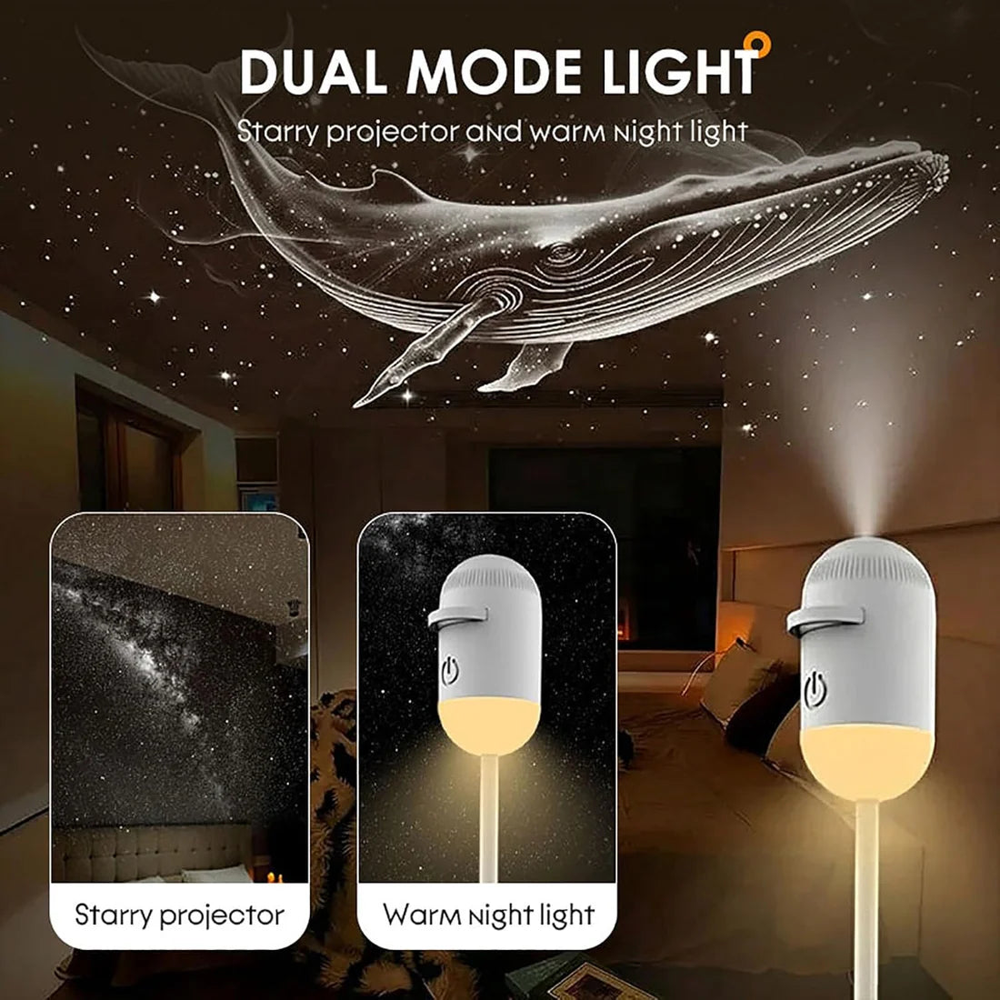 Galaxy Projector & Night Light